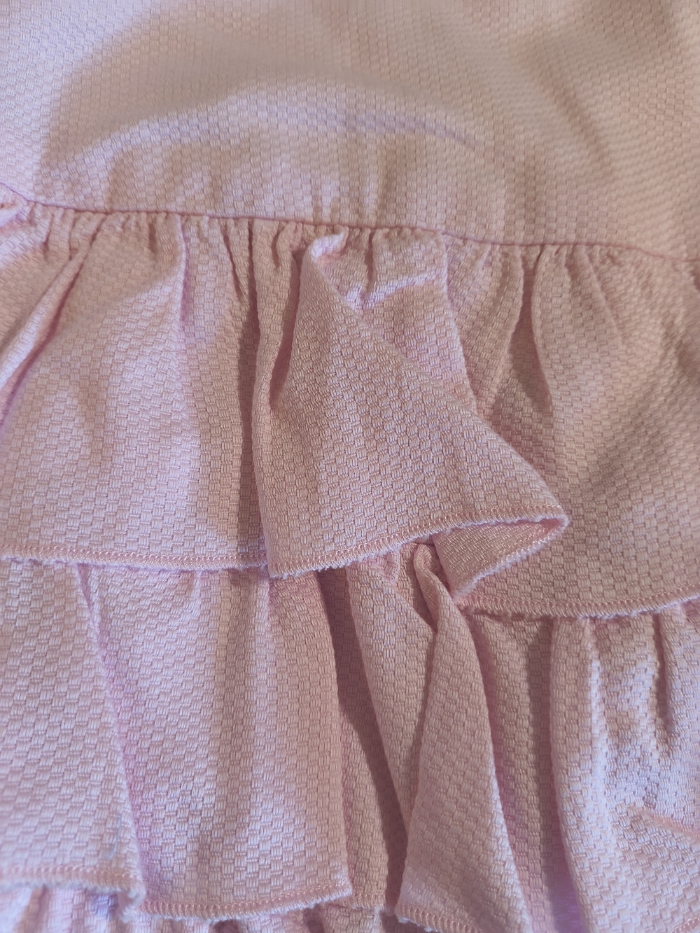 Pink Ruffle Baby Romper - Picture 3 of 6